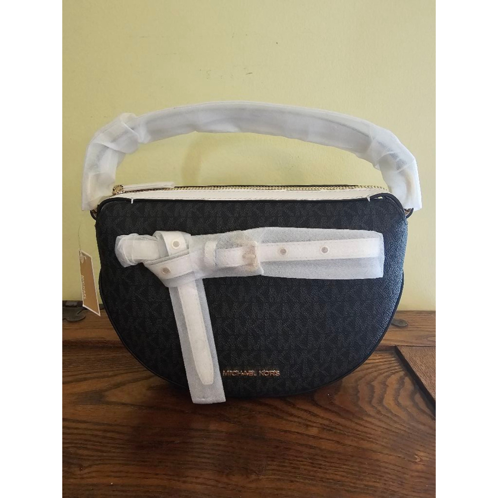 NWT Michael Kors Emilia Half Moon bag